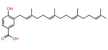 3-Geranylgeranyl-4-hydroxybenzoic acid